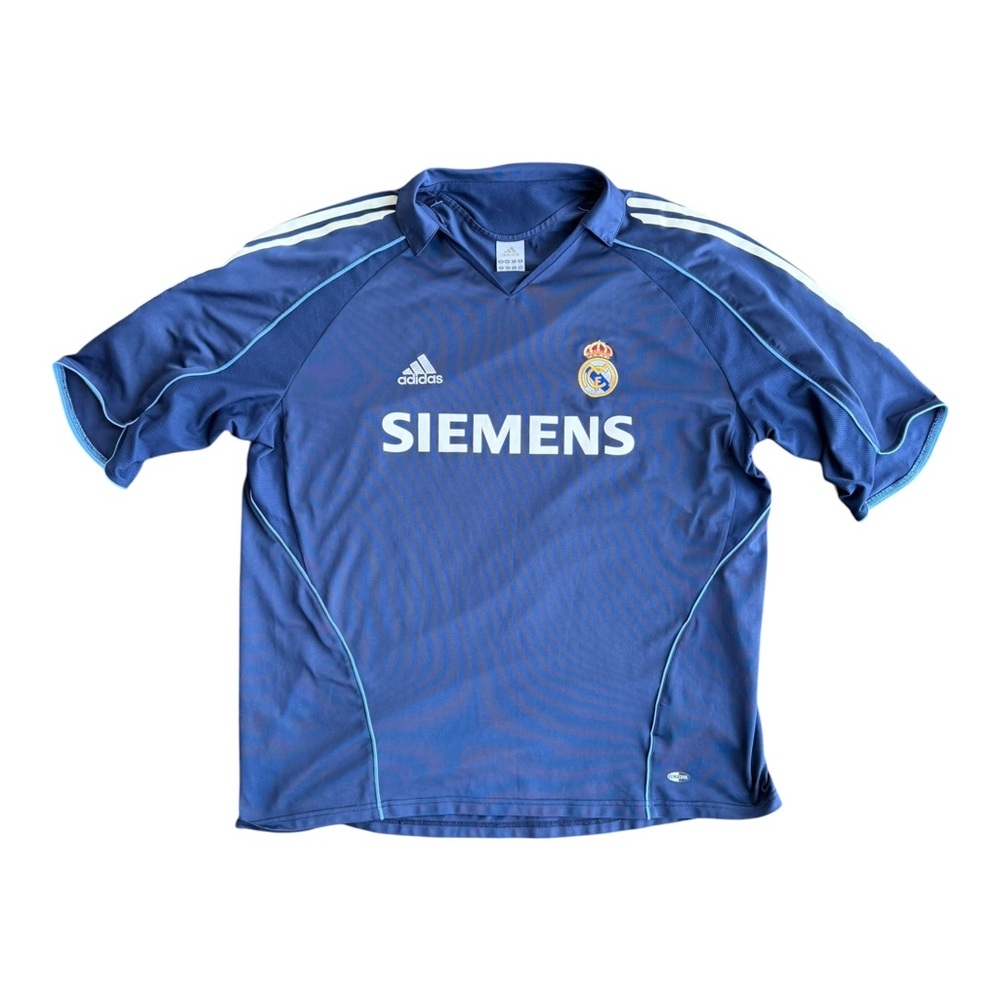 2004-2005 Real Madrid CF Away Football Jersey Size: XL